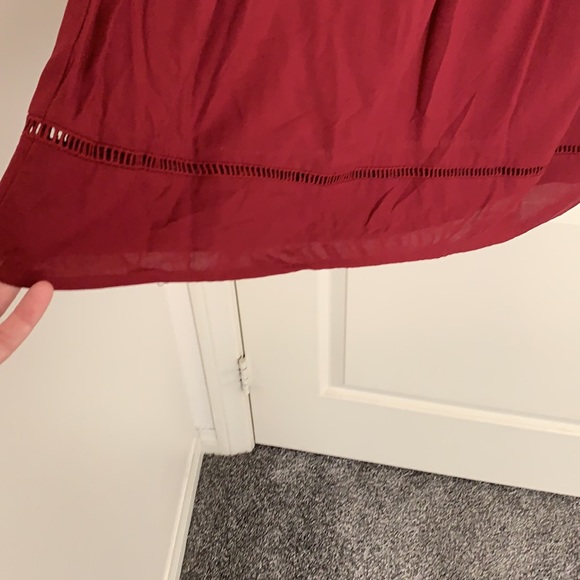 Knox Rose Boho embroidered dress with Juliet slit sleeves. - Picture 8 of 8